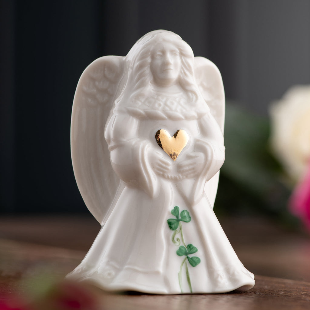 Belleek Classic Sending Love Angel Figurine