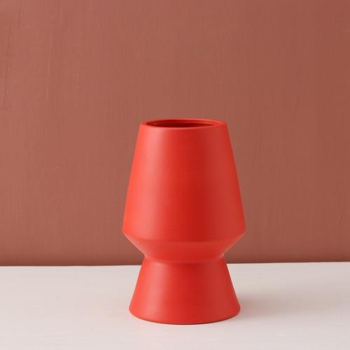 Bright Color Ceramic Flower Vase