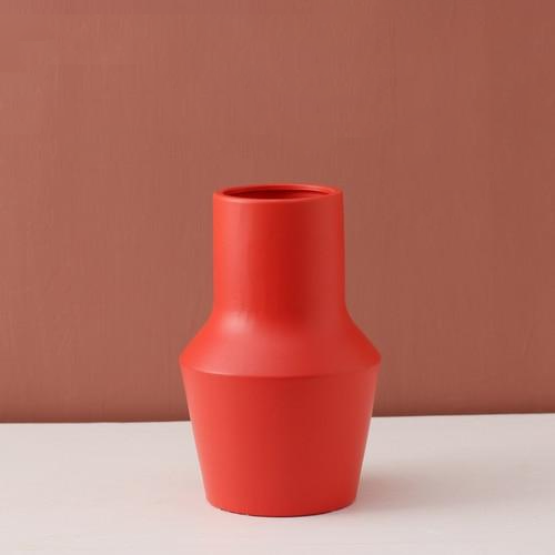 Bright Color Ceramic Flower Vase