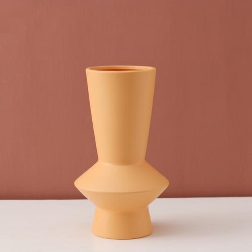 Bright Color Ceramic Flower Vase