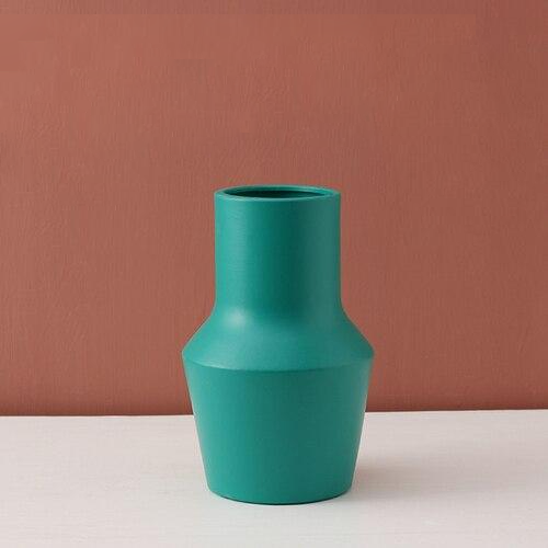 Bright Color Ceramic Flower Vase