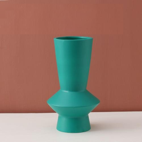 Bright Color Ceramic Flower Vase