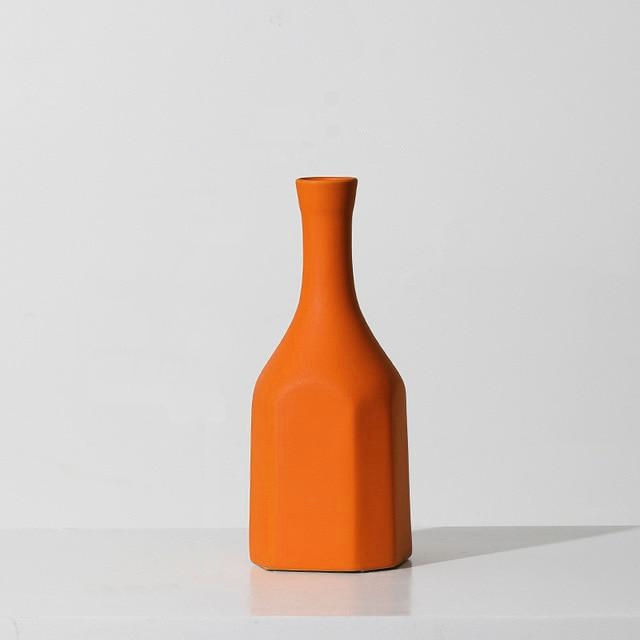 Contrasted Ceramic Vases