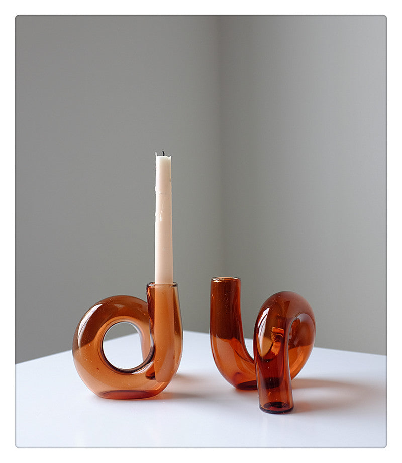 In the Loop Hydroponic Vase & Candle Holder - Final Sale