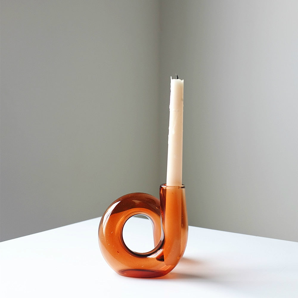 In the Loop Hydroponic Vase & Candle Holder - Final Sale