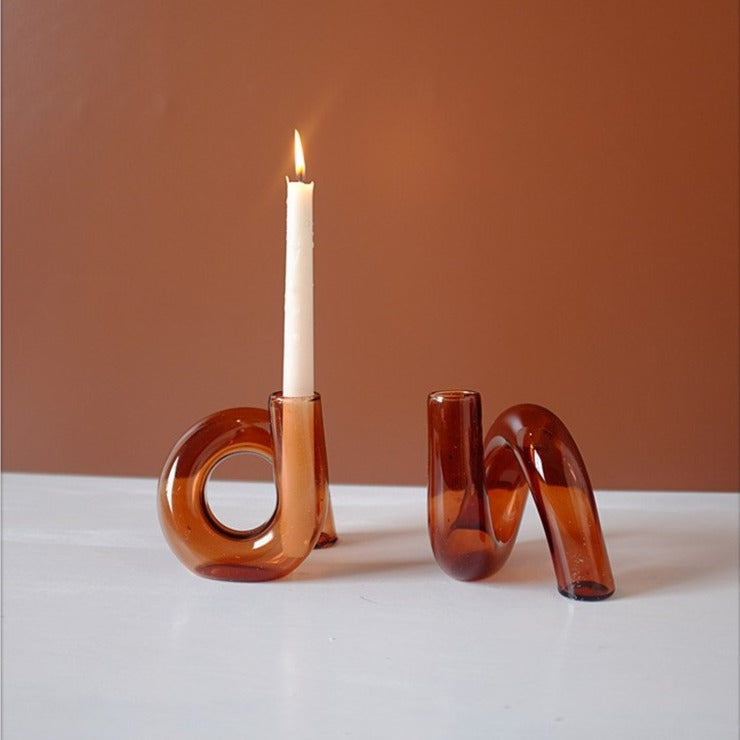 In the Loop Hydroponic Vase & Candle Holder - Final Sale