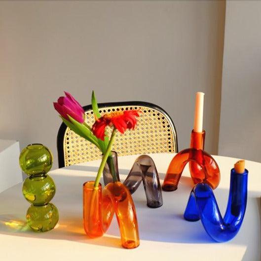 In the Loop Hydroponic Vase & Candle Holder - Final Sale
