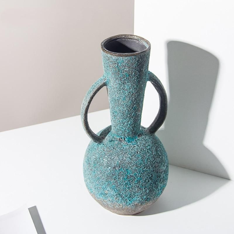 Nile Textured Ceramic Vase