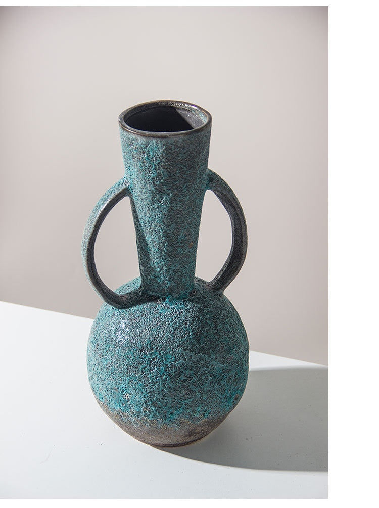 Nile Textured Ceramic Vase