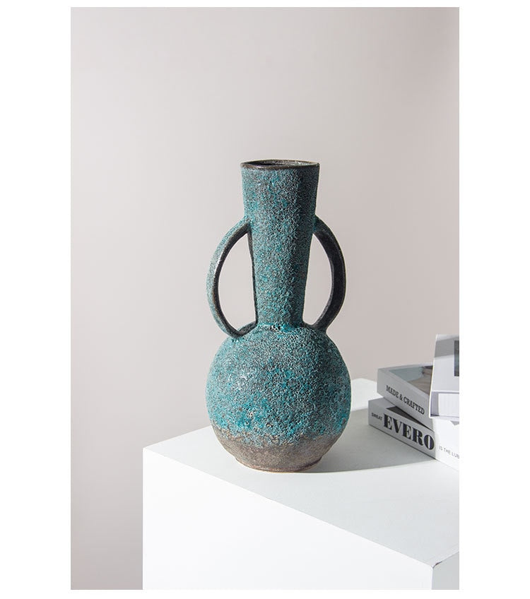 Nile Textured Ceramic Vase