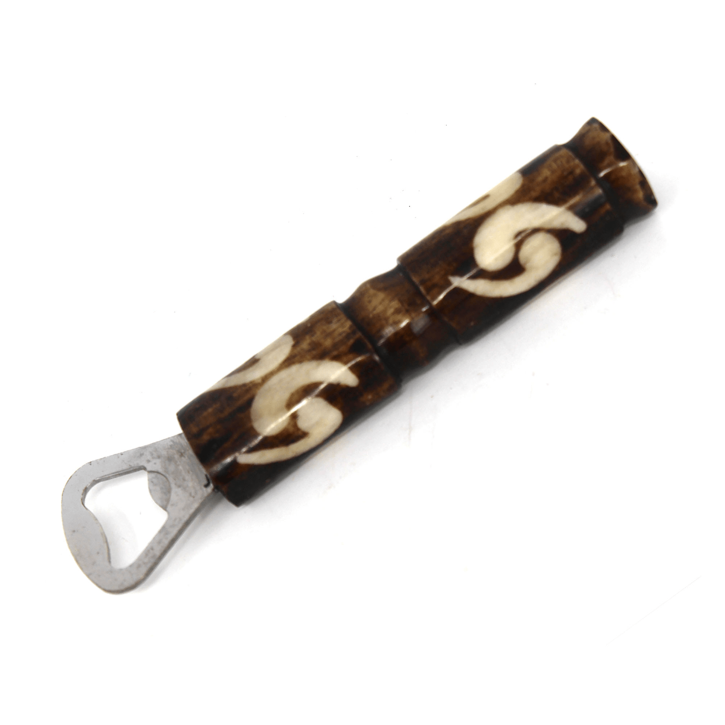 African Batik Bone Bottle Opener - Assorted