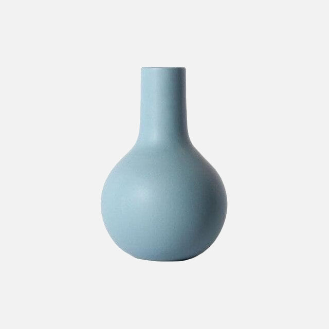Shades of Blue Ceramic Vase - Final Sale