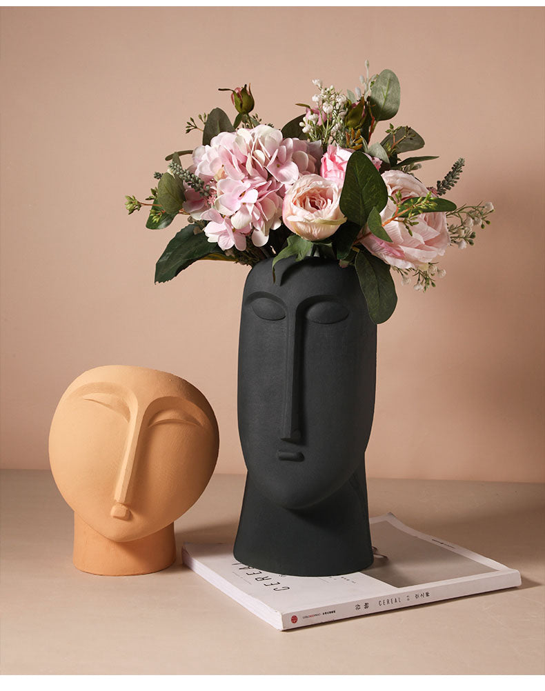 Tahiti Floral Ceramic Vases