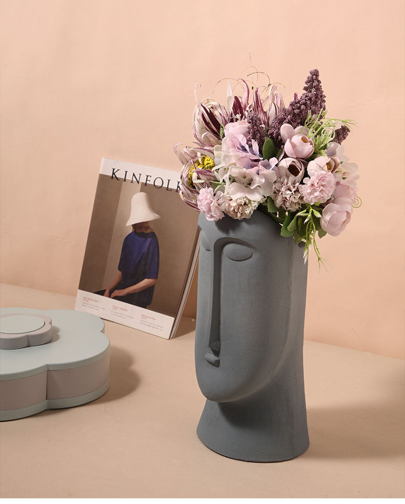 Tahiti Floral Ceramic Vases