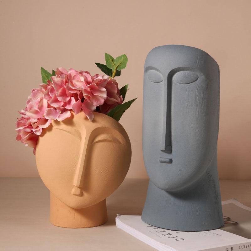 Tahiti Floral Ceramic Vases