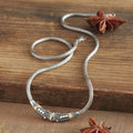 Sterling Silver and 18k Gold Accent Naga Necklace - Celuk Celebration