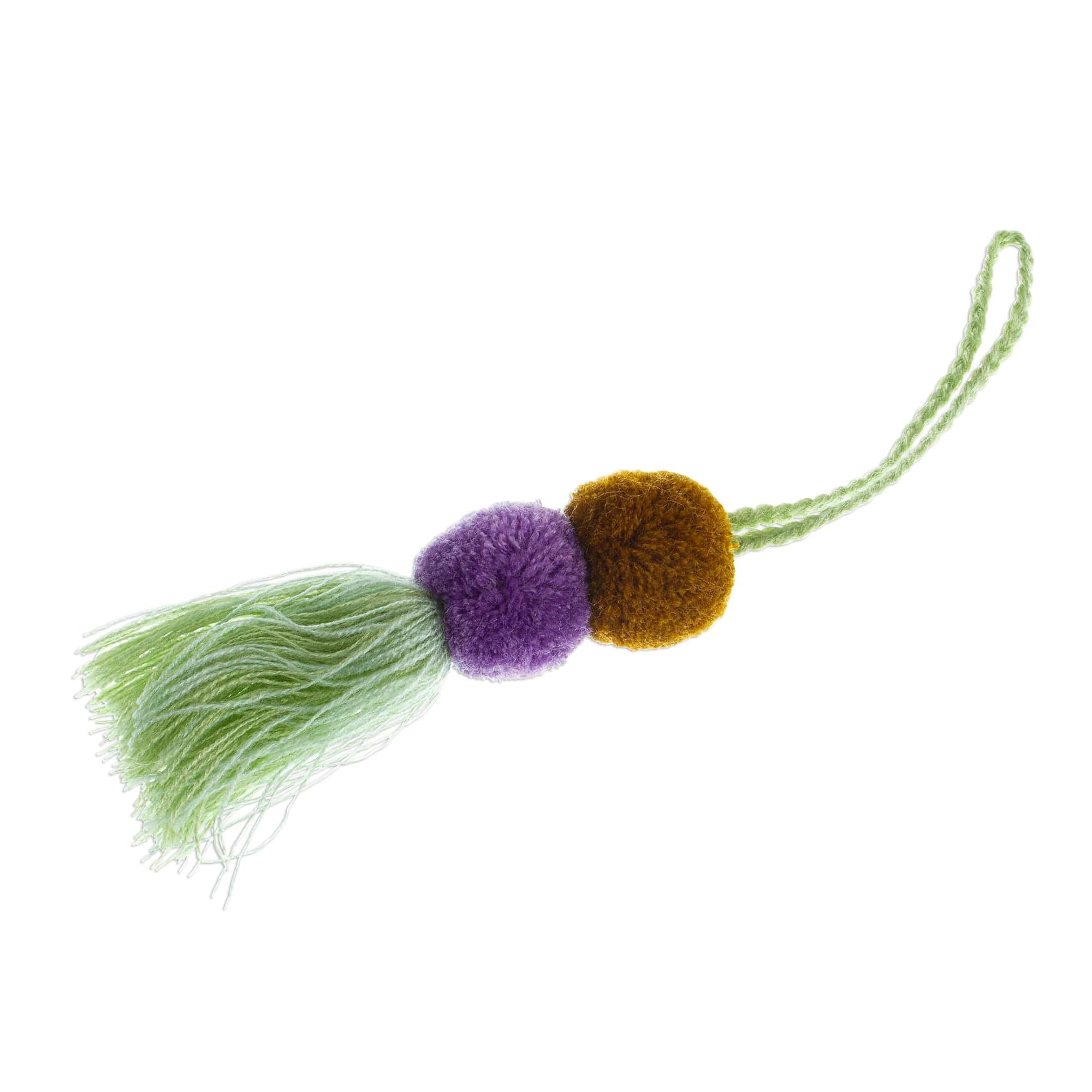 Colorful Cotton Ornaments from Mexico (Set of 4) - Spirited Tassels